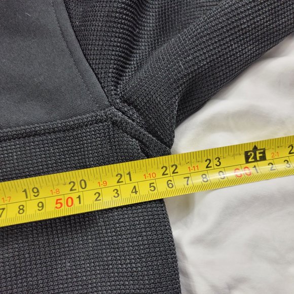 Spyder Mens Large 1/4 Zip Hoodie Sweater Long Sleeve Winter Warm Casual - Picture 8 of 10